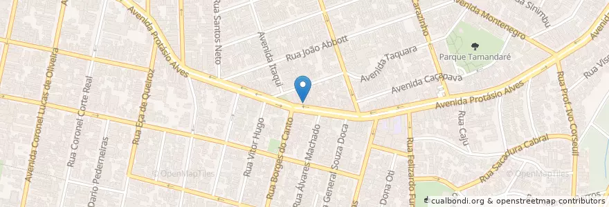 Mapa de ubicacion de Tríade Studio en Brasilien, Süden, Rio Grande Do Sul, Região Metropolitana De Porto Alegre, Região Geográfica Intermediária De Porto Alegre, Região Geográfica Imediata De Porto Alegre, Porto Alegre.