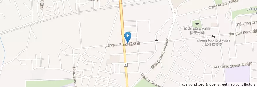 Mapa de ubicacion de 大禾動物醫院 en Taiwan, 桃園市, 桃園區.