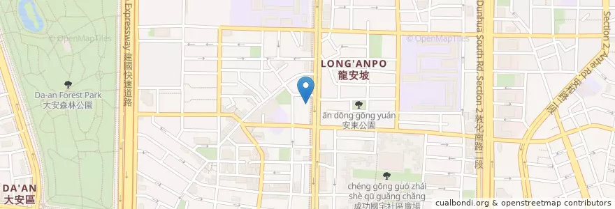 Mapa de ubicacion de 珍美味海鮮熱炒 en Taiwan, New Taipei, Taipei, Da'an District.