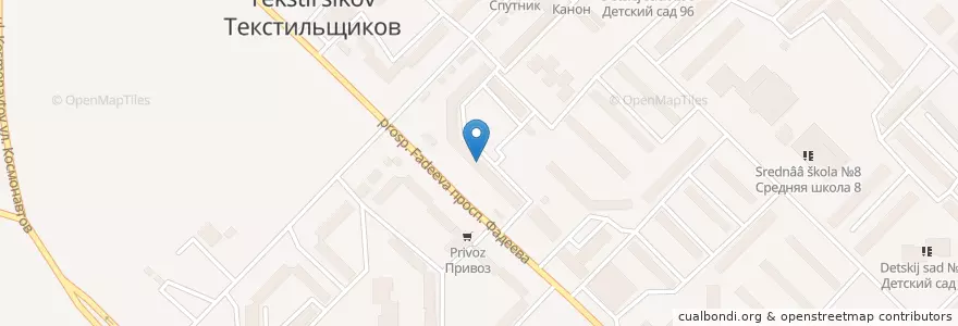 Mapa de ubicacion de Детская поликлиника №1 en Russia, Far Eastern Federal District, Zabaykalsky Krai, Chitinsky District, Chita.