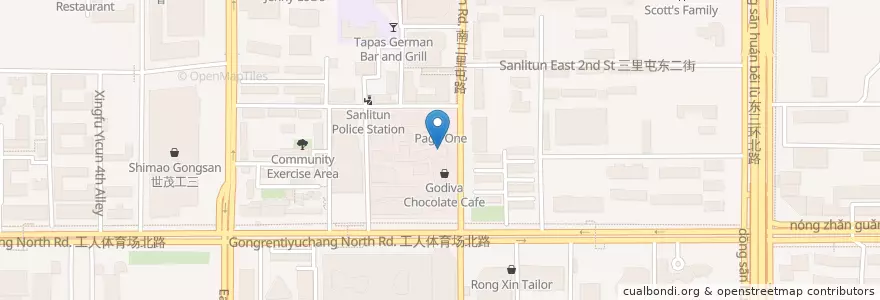 Mapa de ubicacion de Saigon Mama en 中国, 北京市, 河北省, 朝阳区 / Chaoyang.