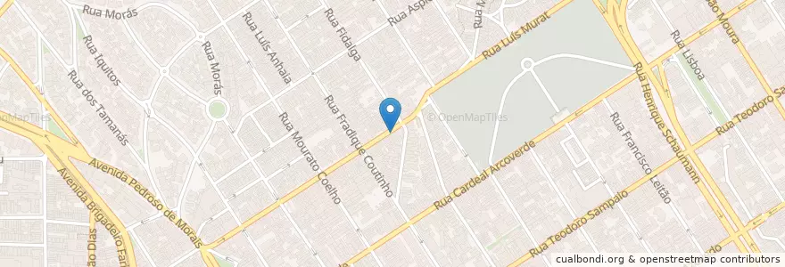 Mapa de ubicacion de Tom Sobre Tom en البَرَازِيل, المنطقة الجنوبية الشرقية, ساو باولو, Região Geográfica Intermediária De São Paulo, Região Metropolitana De São Paulo, Região Imediata De São Paulo, ساو باولو.
