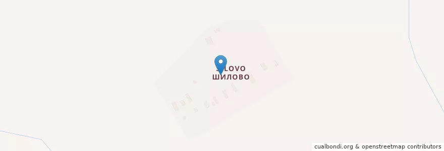 Mapa de ubicacion de Шилово en Rusia, Distrito Federal Central, Óblast De Yaroslavl, Некрасовский Район, Шилово, Сельское Поселение Красный Профинтерн.