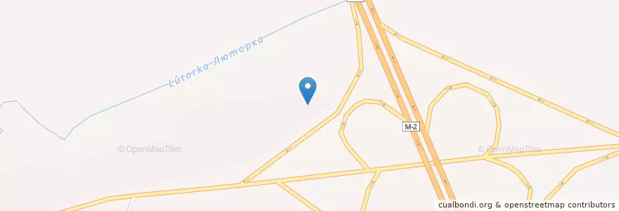 Mapa de ubicacion de Строительный рынок en Russia, Distretto Federale Centrale, Oblast' Di Mosca, Городской Округ Чехов.