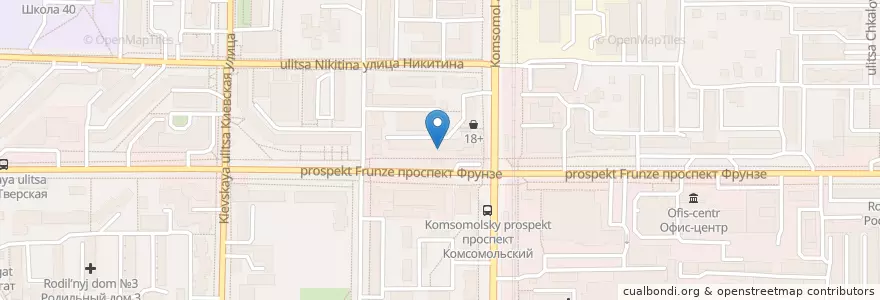 Mapa de ubicacion de Черный en Rusia, Distrito Federal De Siberia, Tomsk, Томский Район, Городской Округ Томск.
