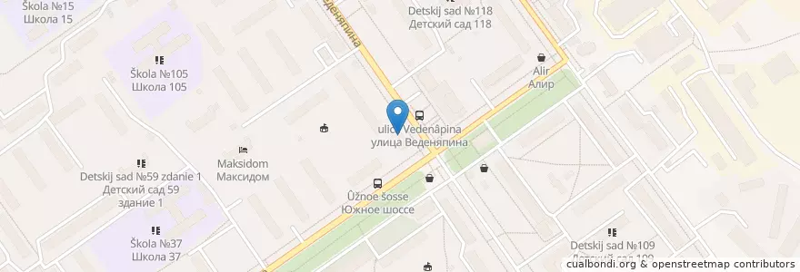 Mapa de ubicacion de Максавит en Russia, Circondario Federale Del Volga, Нижегородская Область, Городской Округ Нижний Новгород.