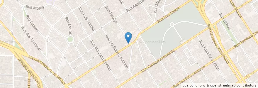 Mapa de ubicacion de Peixaria e Bar en Brasil, Região Sudeste, São Paulo, Região Geográfica Intermediária De São Paulo, Região Metropolitana De São Paulo, Região Imediata De São Paulo, São Paulo.
