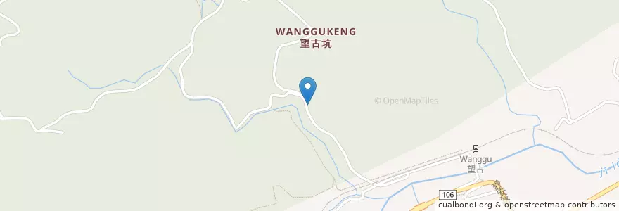 Mapa de ubicacion de 福德宮 en Taiwan, Neu-Taipeh, Pingxi.