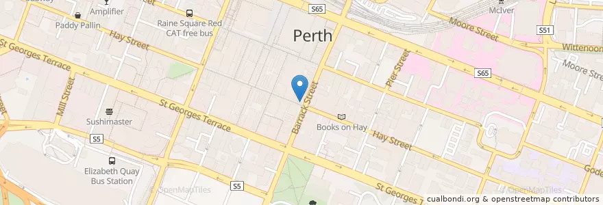 Mapa de ubicacion de Hero Tang Tea en 오스트레일리아, Western Australia, City Of Perth.