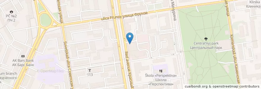 Mapa de ubicacion de Tom Yum Bar en Rusya Federasyonu, Сибирский Федеральный Округ, Novosibirsk Oblastı, Городской Округ Новосибирск.