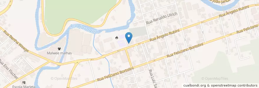 Mapa de ubicacion de Preço Popular en البَرَازِيل, المنطقة الجنوبية, سانتا كاتارينا, Região Geográfica Intermediária De Joinville, Microrregião De Joinville, Jaraguá Do Sul.