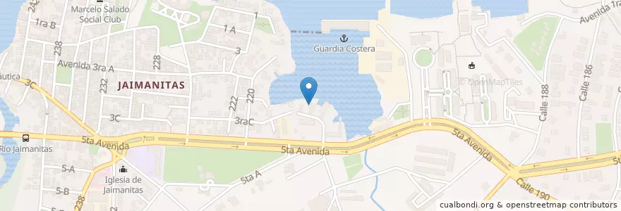 Mapa de ubicacion de Restaurante 26 de Julio en کوبا, La Habana, Playa.