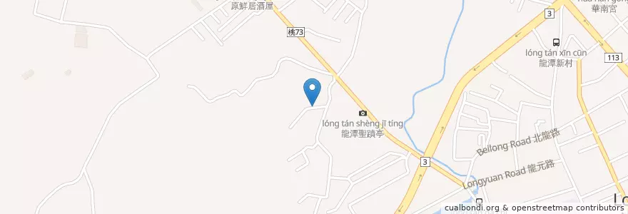 Mapa de ubicacion de 樂農匯 en تايوان, تاو يوان, 龍潭區.