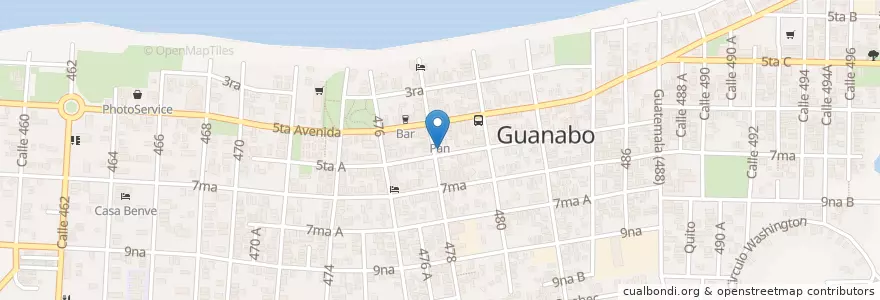 Mapa de ubicacion de Don Francesco en كوبا, La Habana, Habana Del Este.