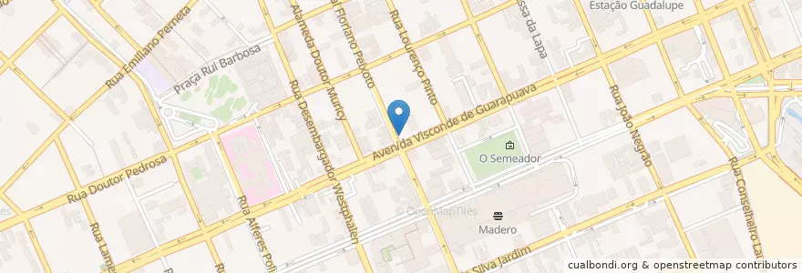Mapa de ubicacion de Restaurante Tizuko en 巴西, 南部, 巴拉那, Região Geográfica Intermediária De Curitiba, Região Metropolitana De Curitiba, Microrregião De Curitiba, 库里蒂巴.