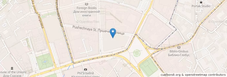 Mapa de ubicacion de Mac&cheese en Russland, Föderationskreis Zentralrussland, Moskau, Zentraler Verwaltungsbezirk, Тверской Район.