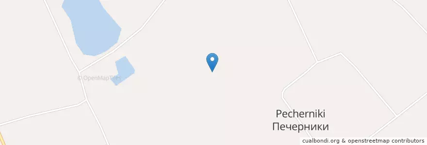 Mapa de ubicacion de Печерники en Russia, Central Federal District, Ryazan Oblast, Mikhaylovsky District, Печерники, Слободское Сельское Поселение.