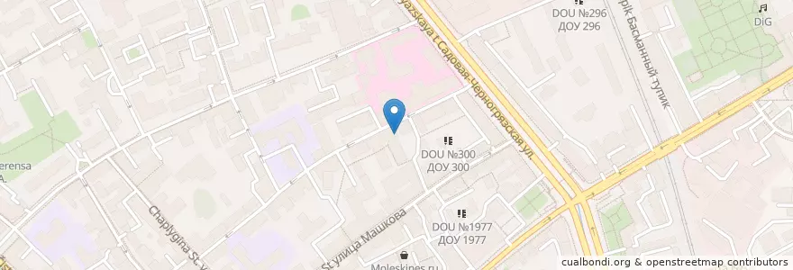 Mapa de ubicacion de ЭФиС en Rusland, Centraal Federaal District, Moskou, Центральный Административный Округ, Басманный Район.