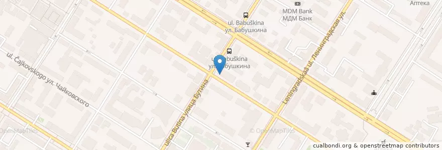 Mapa de ubicacion de ТрансКредитБанк en Rússia, Distrito Federal Oriental, Krai De Zabaykalsky, Читинский Район, Городской Округ Чита.
