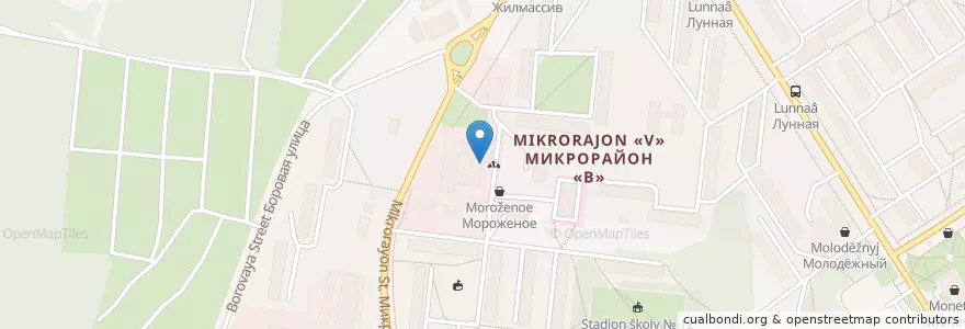 Mapa de ubicacion de Ветклиника "Друг" en ロシア, シベリア連邦管区, ノヴォシビルスク州, ベルツク管区.