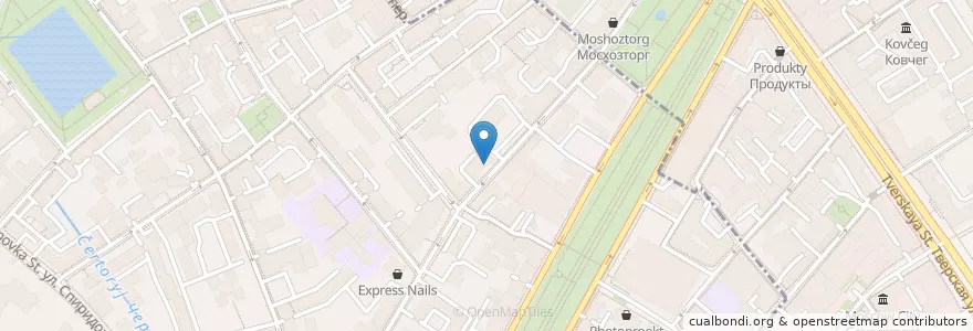 Mapa de ubicacion de Добрая аптека en Rusia, Центральный Федеральный Округ, Москва, Центральный Административный Округ, Пресненский Район.