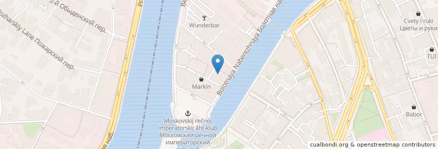 Mapa de ubicacion de Howard Loves Craft en روسیه, Центральный Федеральный Округ, Москва, Центральный Административный Округ.