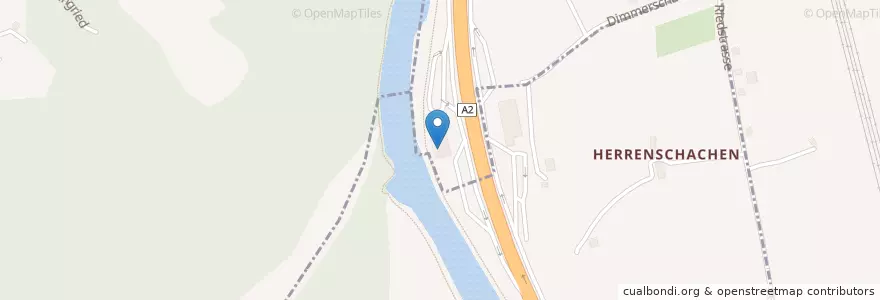 Mapa de ubicacion de ATM en Zwitserland, Uri, Erstfeld.