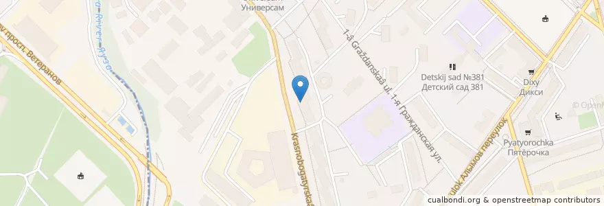 Mapa de ubicacion de Столетник en Rusland, Centraal Federaal District, Moskou, Восточный Административный Округ, Район Богородское.
