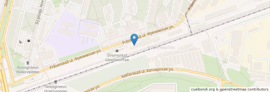 Mapa de ubicacion de Свой доктор en Россия, Центральный Федеральный Округ, Москва, Восточный Административный Округ.