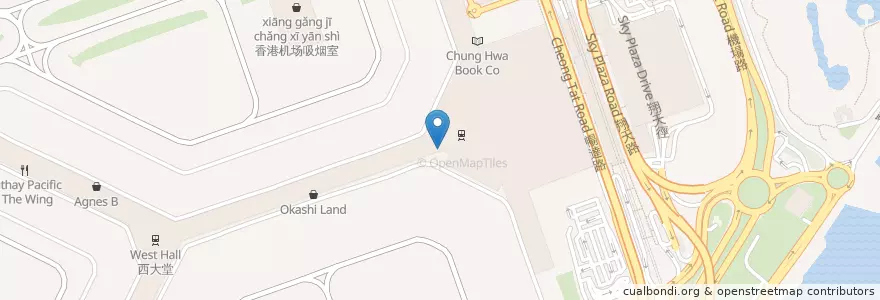 Mapa de ubicacion de Starbucks en China, Hong Kong, Cantão, Novos Territórios, 離島區 Islands District.