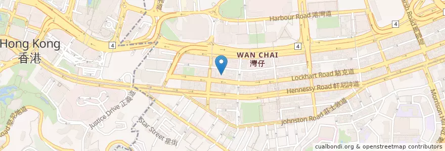 Mapa de ubicacion de Seventh Son en China, Cantão, Hong Kong, Ilha De Hong Kong, Novos Territórios, 灣仔區 Wan Chai District.