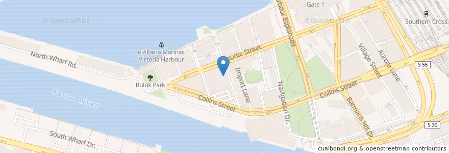 Mapa de ubicacion de Merchant Society en Австралия, Виктория, City Of Melbourne.