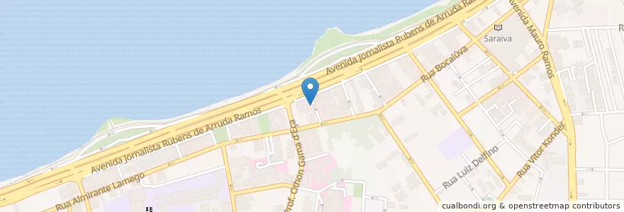 Mapa de ubicacion de Salve! en Brasil, Región Sur, Santa Catarina, Microrregião De Florianópolis, Região Geográfica Intermediária De Florianópolis, Florianópolis.