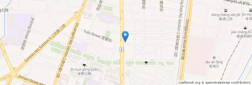 Mapa de ubicacion de 莫利早餐店 en Taiwan, Taichung, 北區.