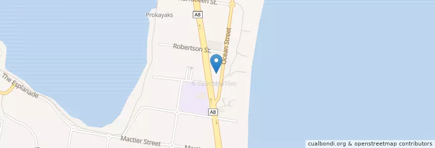 Mapa de ubicacion de Barbuto Restaurant en Australien, Neusüdwales, Sydney, Northern Beaches Council.