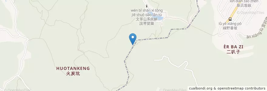 Mapa de ubicacion de 風口歇腳亭 en Taiwan, 新北市, 土城區.