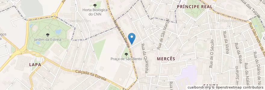 Mapa de ubicacion de Nannarella - Gelati alla Romana en 포르투갈, Área Metropolitana De Lisboa, Lisboa, Grande Lisboa, 리스본, Misericórdia.