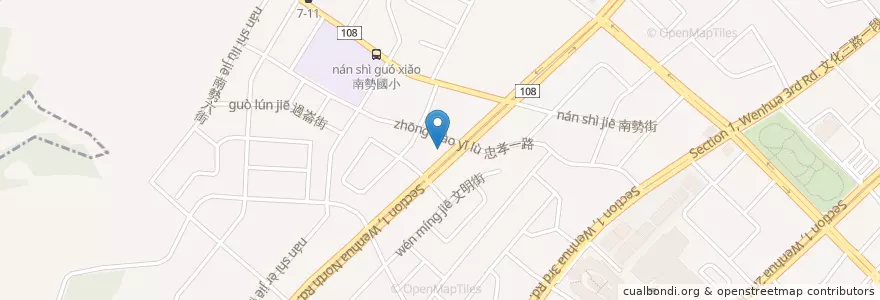 Mapa de ubicacion de 基隆海鮮屋 en Taiwán, Nuevo Taipéi, 林口區.