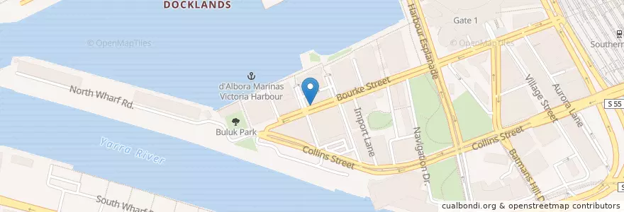 Mapa de ubicacion de Flexicar en Австралия, Виктория, City Of Melbourne.