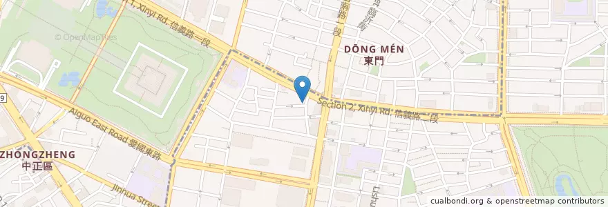 Mapa de ubicacion de 沐樂咖啡 en 타이완, 신베이 시, 타이베이시.
