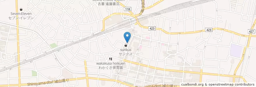 Mapa de ubicacion de 時は麺なし en Япония, Токио, Сэтагая.