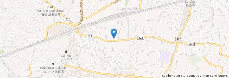 Mapa de ubicacion de 世田谷消防署 宮の坂出張所 en 日本, 東京都, 世田谷区.