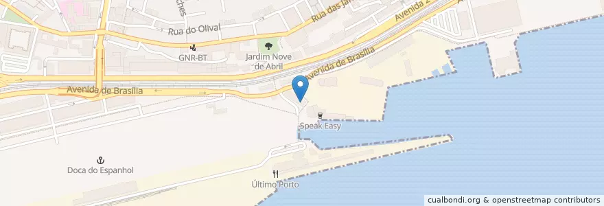 Mapa de ubicacion de Zazah Good View en 葡萄牙, Área Metropolitana De Lisboa, Lisboa, Grande Lisboa, Estrela.