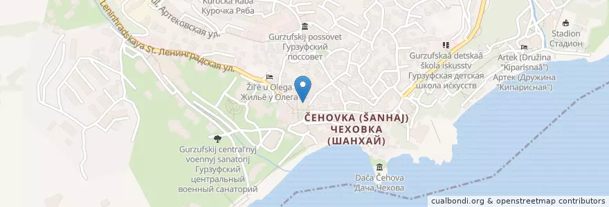Mapa de ubicacion de Таверна en Russia, South Federal District, Autonomous Republic Of Crimea, Republic Of Crimea, Yalta City Municipality, Городской Округ Ялта.