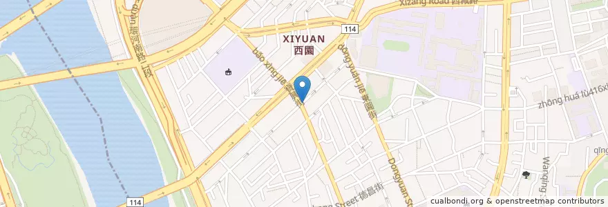 Mapa de ubicacion de Louisa Cafe en 臺灣, 新北市, 臺北市, 萬華區.