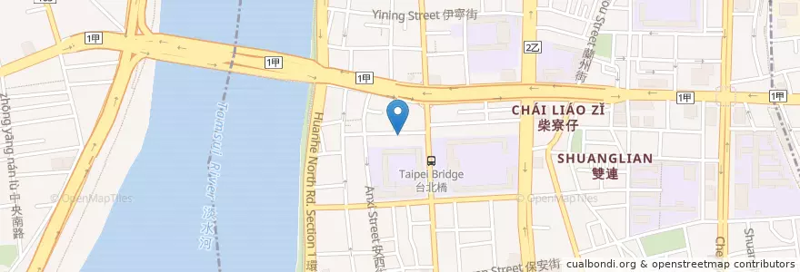 Mapa de ubicacion de Lab Man Mano en 타이완, 신베이 시, 타이베이시, 다퉁 구.