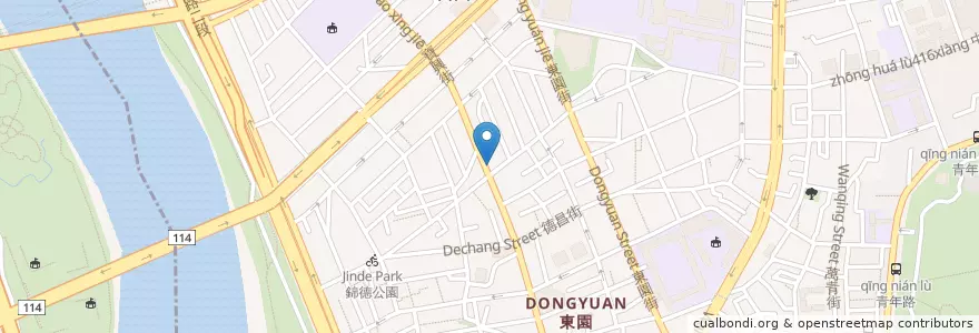 Mapa de ubicacion de 八方雲集 en 臺灣, 新北市, 臺北市, 萬華區.