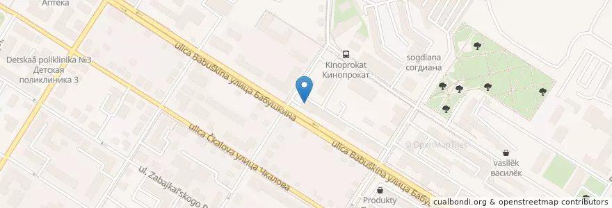 Mapa de ubicacion de Шаурма en Rússia, Distrito Federal Oriental, Krai De Zabaykalsky, Читинский Район, Городской Округ Чита.