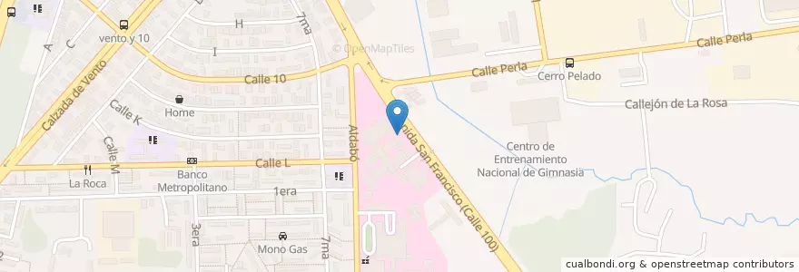 Mapa de ubicacion de HOSPITAL WILIAM SOLER en 古巴, La Habana, Boyeros.