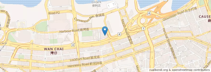 Mapa de ubicacion de 板長壽司 Itacho Sushi en China, Guangdong, Hong Kong, Pulau Hong Kong, Wilayah Baru, 灣仔區 Wan Chai District.